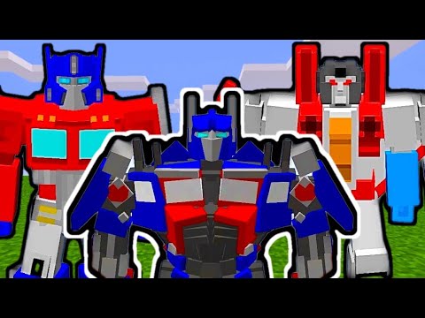 Видео: ТРАНСФОРМЕРЫ В МАЙНКРАФТ БИТВА ЗА КИБЕРТРОН МАЙНКРАФТ