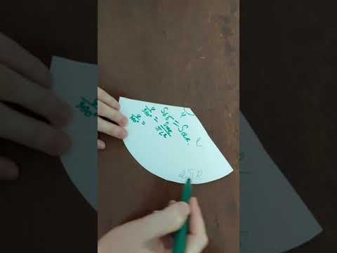 Видео: Конустың жазбасы, бүйір беті