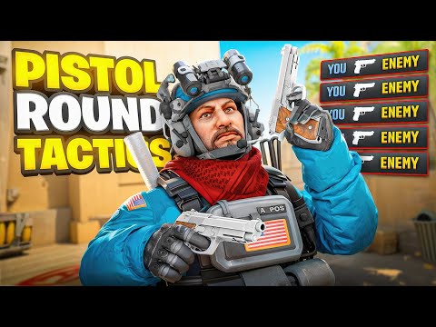 Видео: ТАКТИКА пистолетного раунда на КАЖДОЙ КАРТЕ!