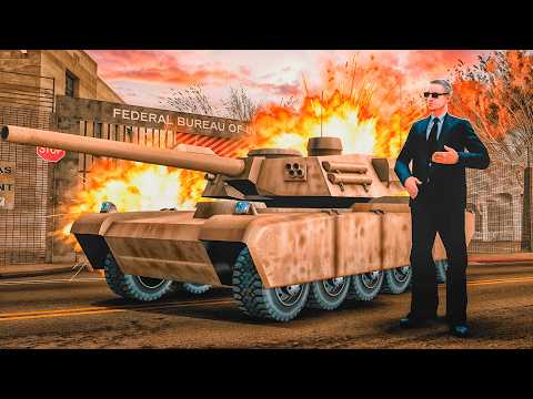 Видео: АГЕНТ ФБР, НО Я НА ТАНКЕ в GTA SAMP