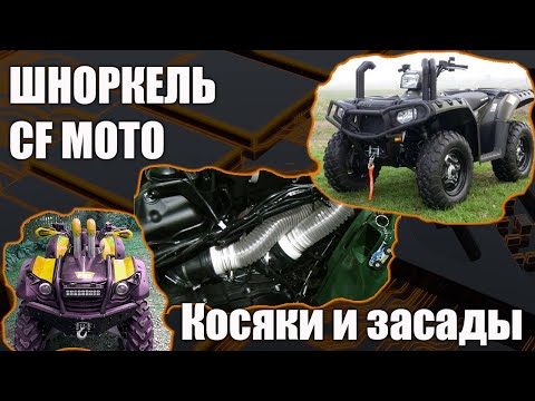 Видео: Шноркель квадроцикла ЦФ 1000/800. Герметичность