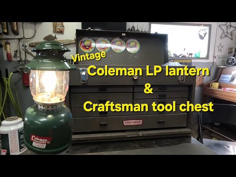 Видео: Фонарь Coleman модели 5120 LP 1965 года и мой новый набор инструментов для фонаря!