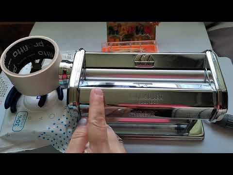 Видео: Рукодельные посиделки/почистить паста-машину Cernit Atlas 180 Marcato/разбираем, собираем сами