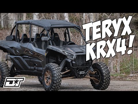 Видео: НОВЫЙ 2023 Kawasaki TERYX KRX4 1000 eS Special Edition. Подробный обзор UTV
