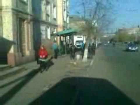 Видео: Алчевск-от Жиловки до Советской:):) ехал,думаю:Дай сниму":)