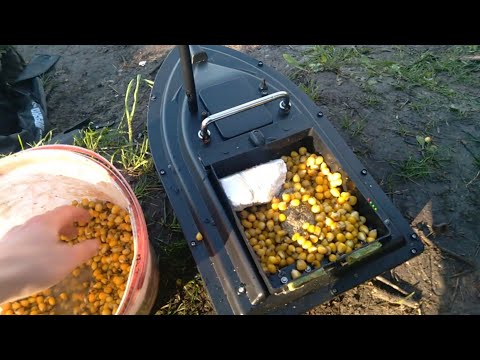 Видео: Рибалка на карпа з корабликом