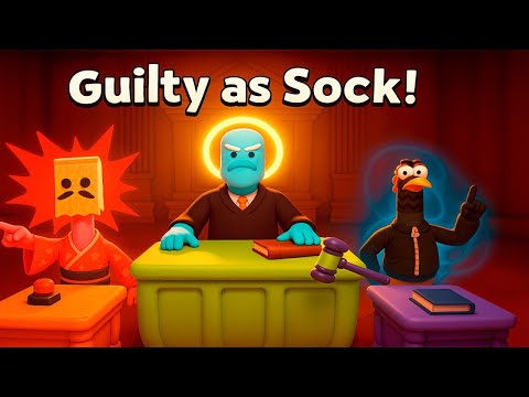 Видео: ТИХО ВСЕМ, СУД ИДЕТ!!!! (Guilty as Sock!)