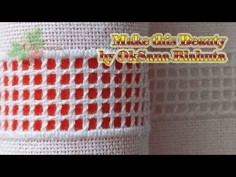 Видео: НАЙПОПУЛЯРНІШЕ МЕРЕЖИВО для ручної вишивки | THE MOST POPULAR LACE for hand embroidery [subs]