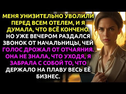 Видео: Меня УВОЛИЛИ перед всеми гостями, но моя начальница СОВЕРШИЛА ФАТАЛЬНУЮ ОШИБКУ