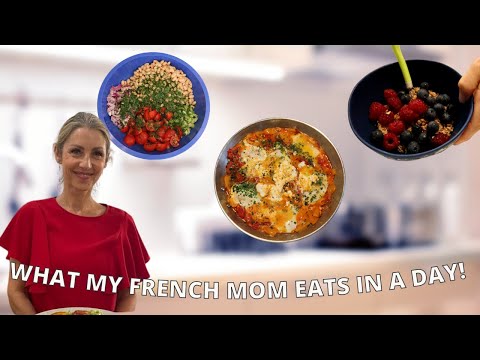 Видео: Что ест моя французская мама за день! Целый день после менопаузы.