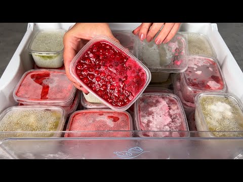 Видео: Сезонная ЗАМОРОЗКА ягод на зиму: таких заготовок много не бывает! ТОП 10 рецептов