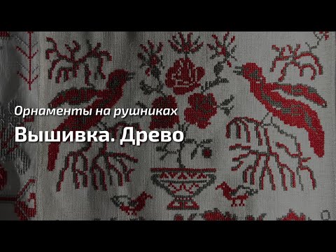 Видео: 17. Про орнаменты на рушниках. Вышивка. Древо