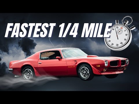 Видео: 10 самых быстрых маслкаров 1970-х годов