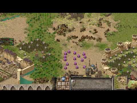 Видео: РАЗБОРКА С ОРЭНДЖ в Stronghold Crusader DE | часть 1