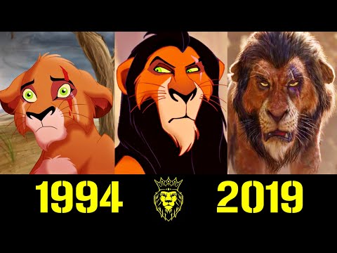 Видео: 👿 Шрам - Эволюция (1994 - 2019) ! Все Появления Брата Муфасы 👑!