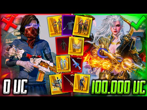 Видео: ЧТО КУПИТ ДЕВУШКА на 100.000 UC В PUBG MOBILE | УДАЧНАЯ ПРОКАЧКА АККАУНТА на 100000 UC В ПУБГ МОБАЙЛ