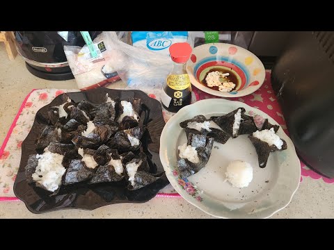 Видео: Мини-онигири (ветрячки) Midori 🍚 🍣