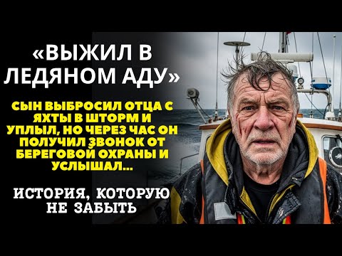 Видео: Сын бросил меня в море во время шторма, но он не знал, что…