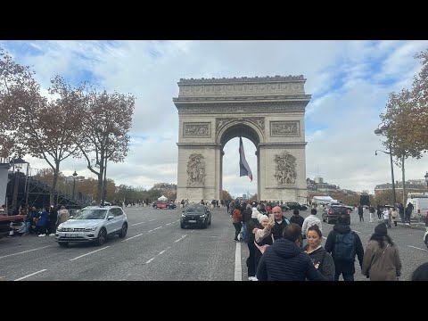 Видео: Париж праздничный и осенний 