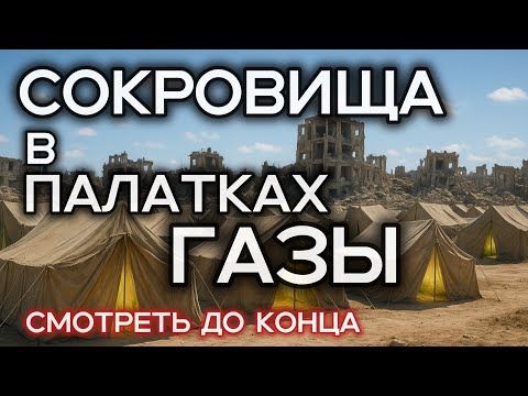 Видео: Сокровища в палатках Газы