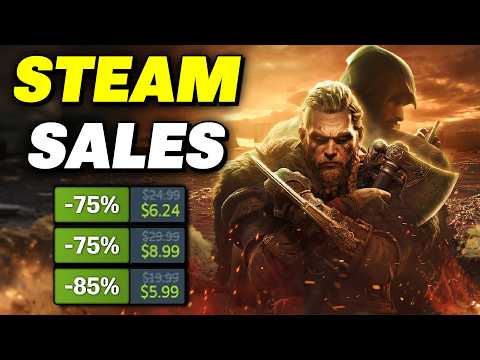Видео: 💸15 БЕЗУМНЫХ ПРЕДЛОЖЕНИЙ В STEAM в октябре 2025 г. — СКИДКИ до 75%!