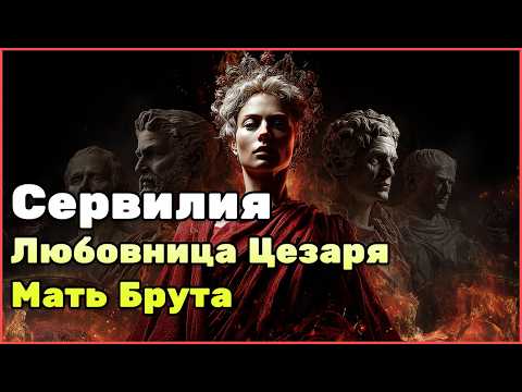 Видео: Любовница Цезаря и мать Брута: судьба Сервилии, изменившей историю Рима