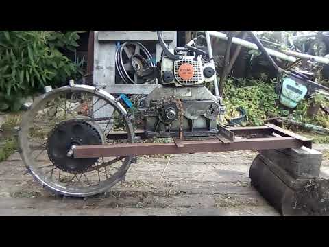 Видео: изготовления мотоокучника.