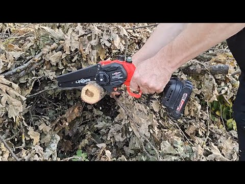 Видео: Новинка! Акумуляторна ланцюгова міні-пила Leader Ultra