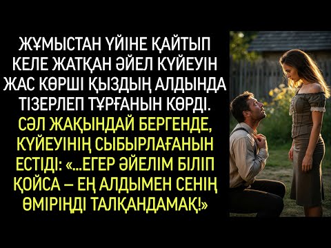 Видео: Әйел жұмыстан үйге оралғанда, күйеуін жас көрші алдында тізерлеп тұрғанын көрді…