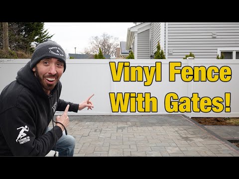 Видео: Как установить виниловый забор