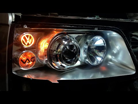 Видео: VW Т5 замена головного света или устраняем болячки с выгоревшим отражателем