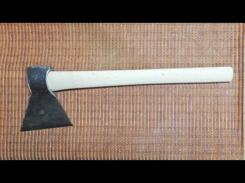 Видео: Топорище из комля березы (как я делаю)