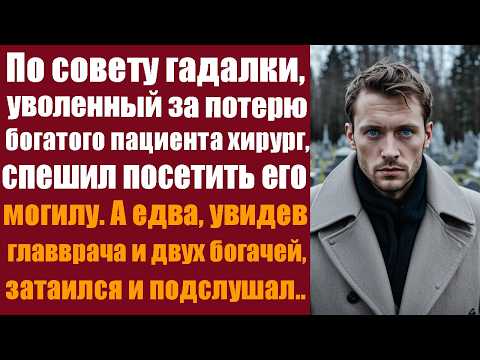 Видео: По совету гадалки, уволенный за потерю богатого пациента хирург, спешил посетить его могилу. А едва