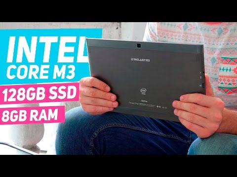 Видео: Планшет для игр и монтажа видео с 128GB SSD, Intel Core M и 8GB RAM | unboxing