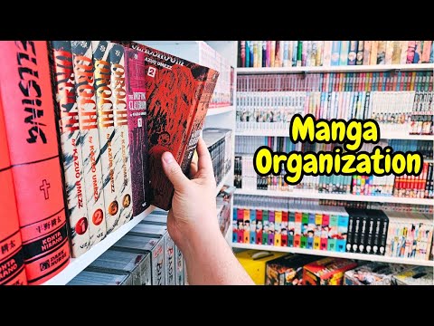 Видео: Организация моей коллекции манги 📚