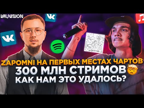 Видео: VAUVISION и ZAPOMNI. Первые места чартов, начало работы, Вечерний Ургант, история взлёта