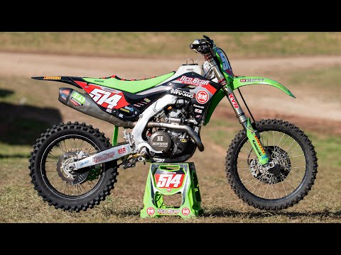 Видео: Заводской мотоцикл KAWASAKI KX 450 | Rider's Rocket со Стюардом Бэйлором-младшим 🇺🇸