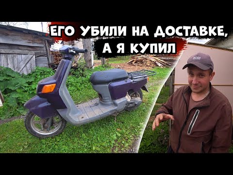 Видео: КУПИЛ ЯПОНСКИЙ СКУТЕР ПОСЛЕ ДОСТАВКИ, БУДЕТ ОЖИВЛЕНИЕ