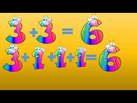 Видео: таблиці додавання і віднімання числа 3