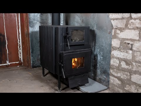 Видео: Буржуйка из Старых труб для Гаража (КЛИП)