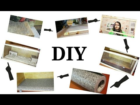 Видео: DIY Как мы делали клетку морским свинкам)