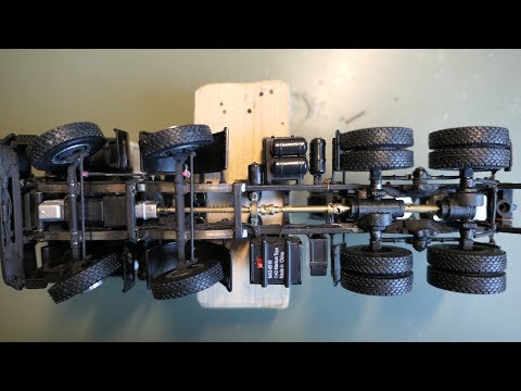 Видео: Постройка Р/У МАЗ-6516 в масштабе 1:43 часть 8