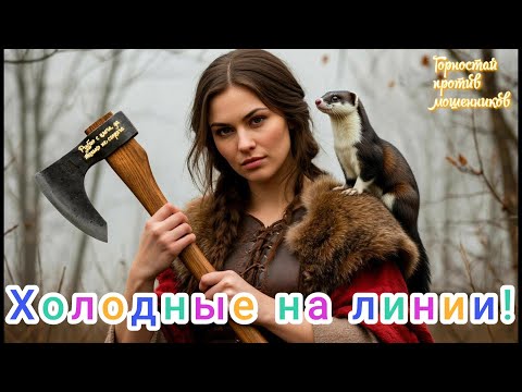 Видео: Горностай против мошенников. Холодные звонилки, которым становится жарко после разговоров!