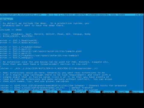 Видео: Основы управления и настройки АТС Asterisk