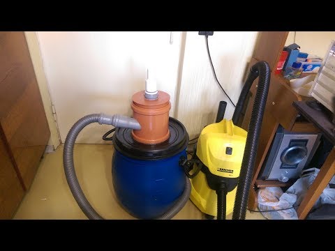 Видео: Самодельный циклон для чпу