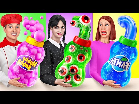 Видео: Кулинарный Челлендж: Уэнсдей против Бабушки от Multi DO Challenge