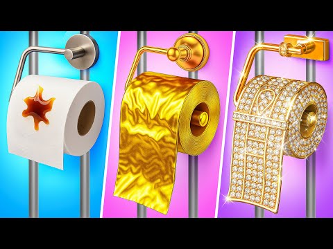 Видео: Бедная vs Богатая vs Ультра богатая Девушка в Тюрьме от Multi DO Smile