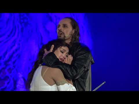 Видео: Смерть Дракулы - мюзикл "Дракула" (Современный театр Антрепризы), Москва, 24.07.2024