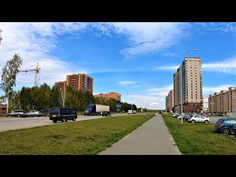 Видео: Новосибирск - Прогулка по новому Красному проспекту 4К
