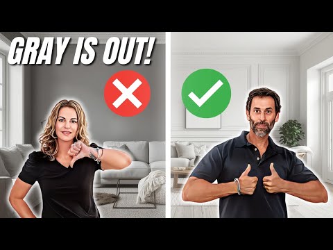 Видео: Серый — вне игры! Какой новый цветовой тренд?